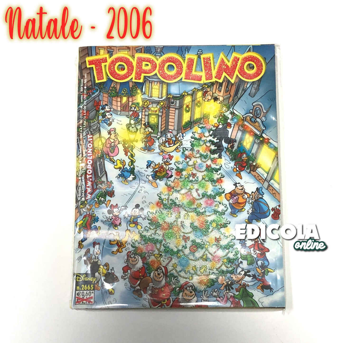 Lot de bandes dessinées Mickey Mouse, collection spéciale, livret dédié à Noël (variante)