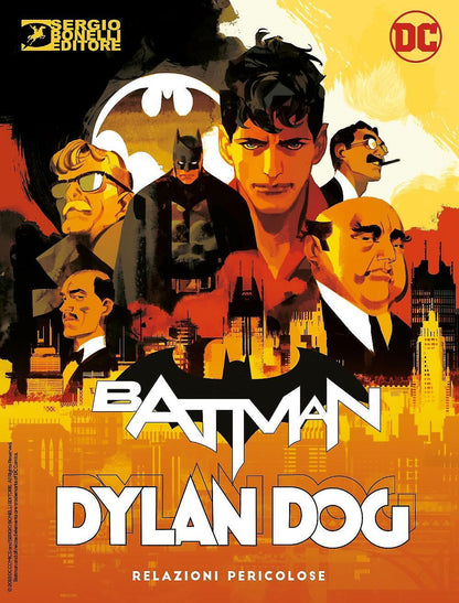 Fumetti DYLAN DOG e BATMAN Numero 0 1 2 3 Cover Variant Relazioni Pericolose DC