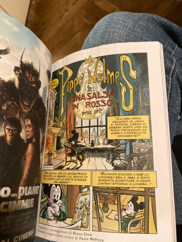 Fumetto TOPOLINO libretto n 3572 Cover Variant Salone del Libro Torino 2024 Raro