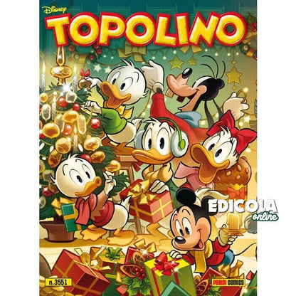 Livret de bandes dessinées Mickey Mouse 3550 3551 3552 avec gadgets Collection complète de Noël