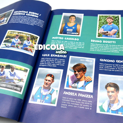 Album Completo Figur Esselunga Super Champs Tokio 2020 + Rookie Jannik Sinner