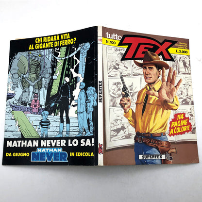 Fumetti Tutto TEX WILLER Ristampa completa della collezione Western lotto Usati
