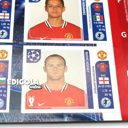 Komplettes Album mit Panini-Fußballspieleraufklebern CHAMPIONS LEAGUE 2011-12 UEFA 2012
