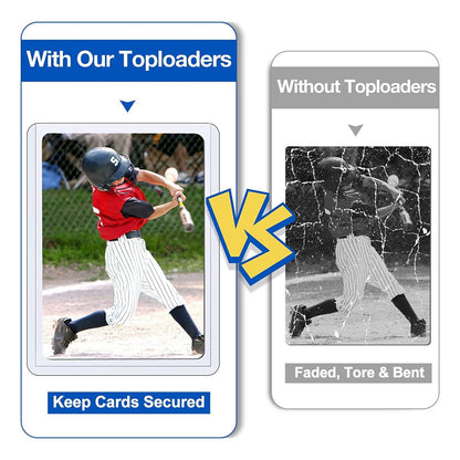 Top Loaders Custodie Trasparente Protettiva Toploader Ultra Carte da Collezione Pro