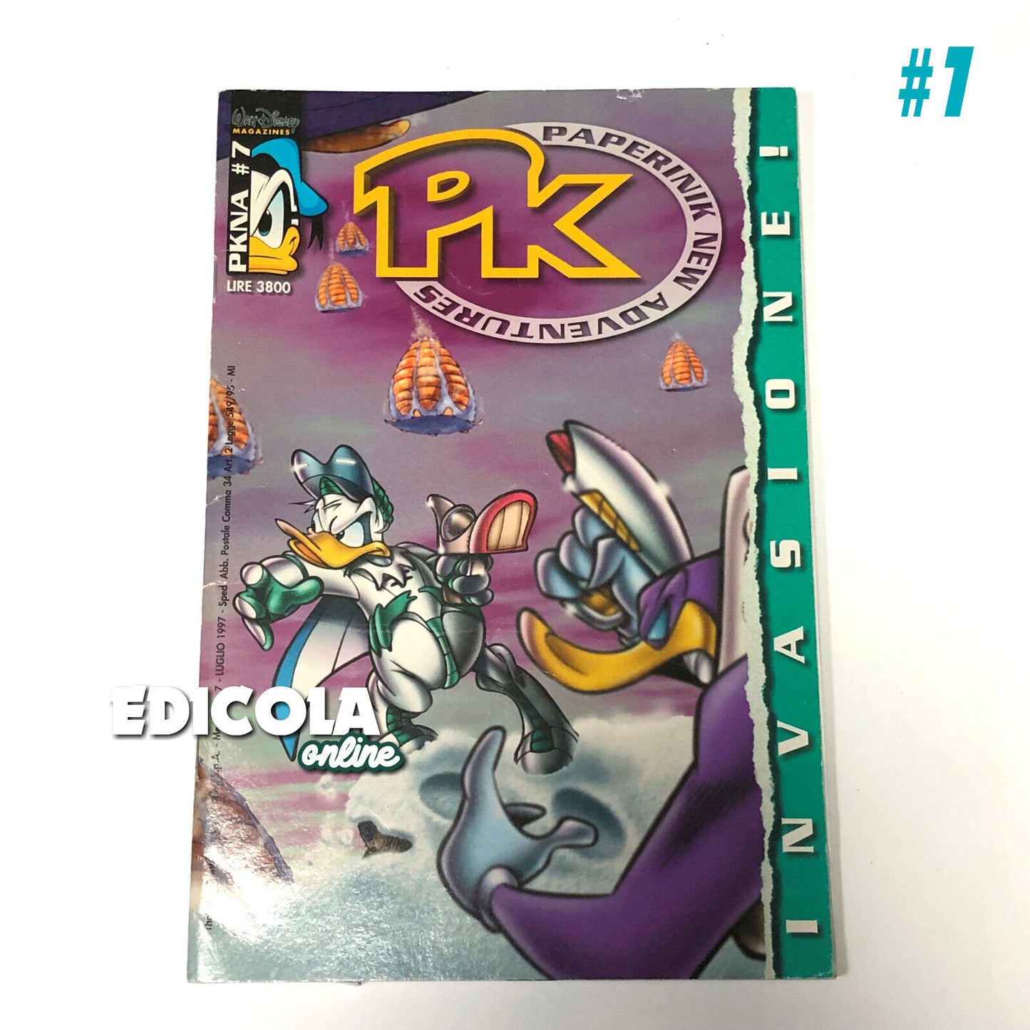 Comics Lot PKNA Paperinik New Adventures Pikappa Complete PK Disney Zero 1 2