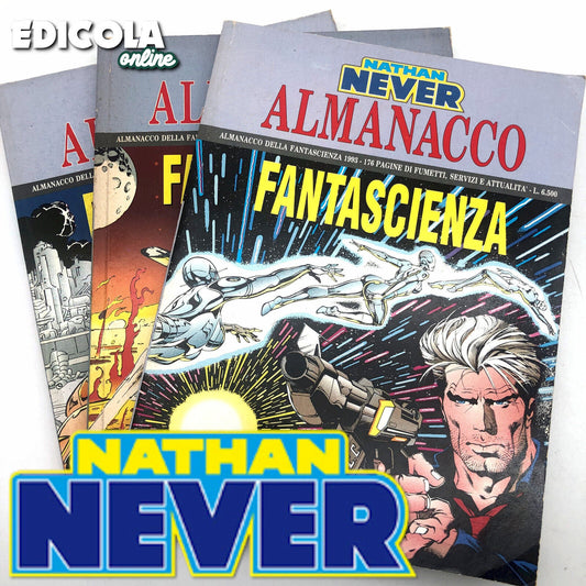 Fumetti NATHAN NEVER ALMANACCO della FANTASCIENZA Speciale lotto Completa Usati