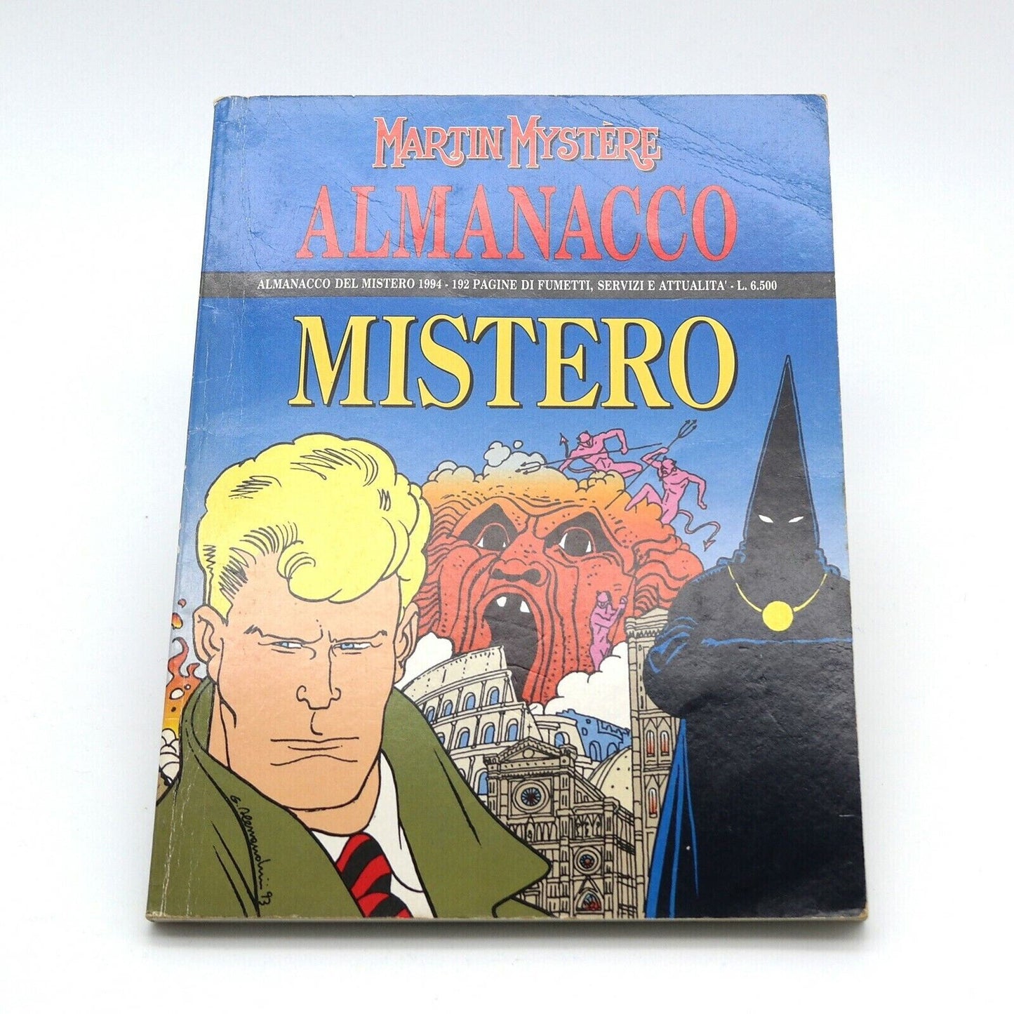 Lot de 3 BD Almanach du Mystère 1993 1994 1995 MARTIN MYSTERE Bonelli