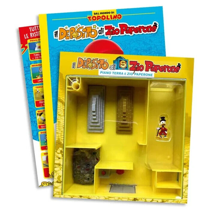 Ensemble 6 Collection Mickey Mouse UNCLE Scrooge's Warehouse Gadgets Disney complets