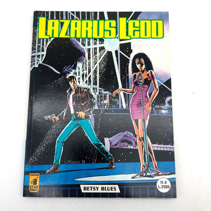 Lot de LAZARUS LEDD Complete Comics Science Fiction Star Comics Très Rare Occasion