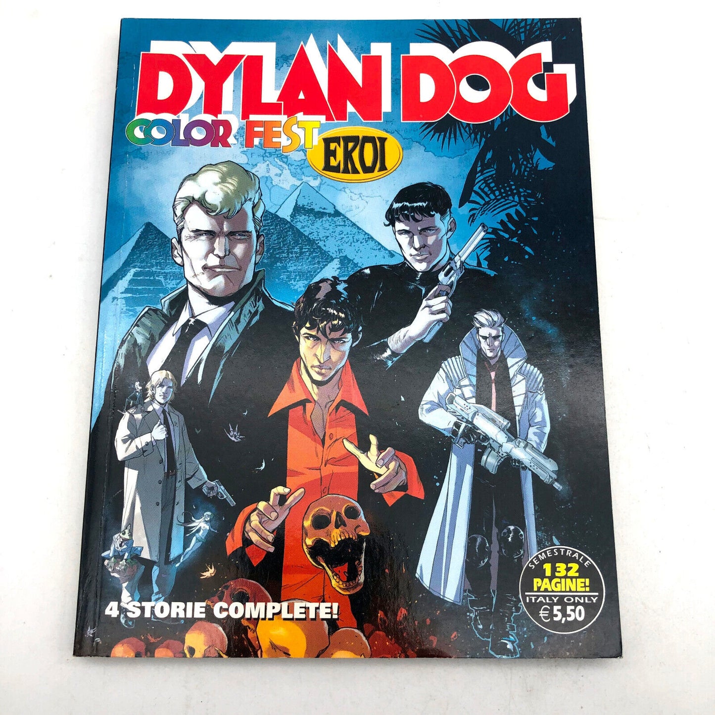 Comics DYLAN DOG COLOR FEST lot 1 first edition Historical Collection in color