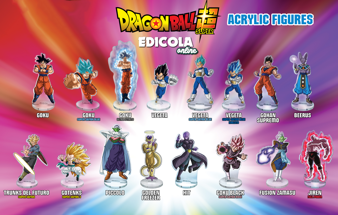 Scegli il Personaggi DRAGONBALL Acrylic Figures Dragon ball Super Action Figure
