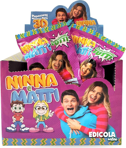 Scegli il tuo Personaggi Pupazzetti NINNA e MATTI 3D Action Figure Youtube Gamer