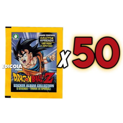 Album et/ou sachets de DRAGON BALL Z Figurine Autocollant Dragonball Preziosi Vintage