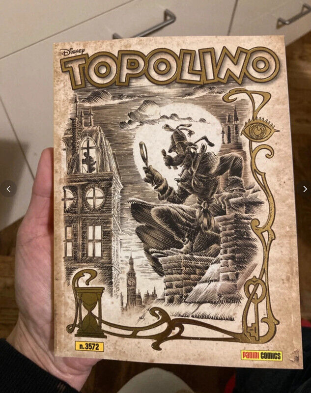 Fumetto TOPOLINO libretto n 3572 Cover Variant Salone del Libro Torino 2024 Raro