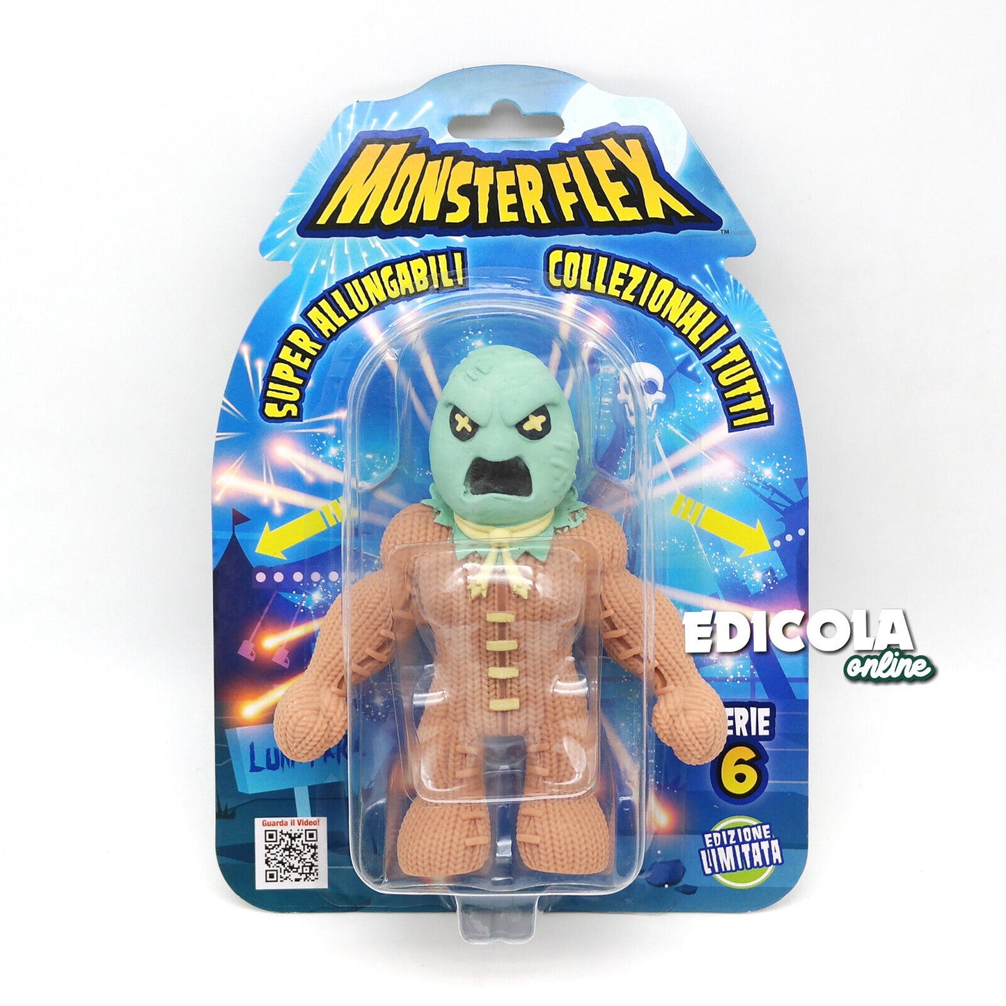 Personaggi MONSTER FLEX Serie 6 Monsterflex gli Allungamostri Mostri Allungabili (Blister)