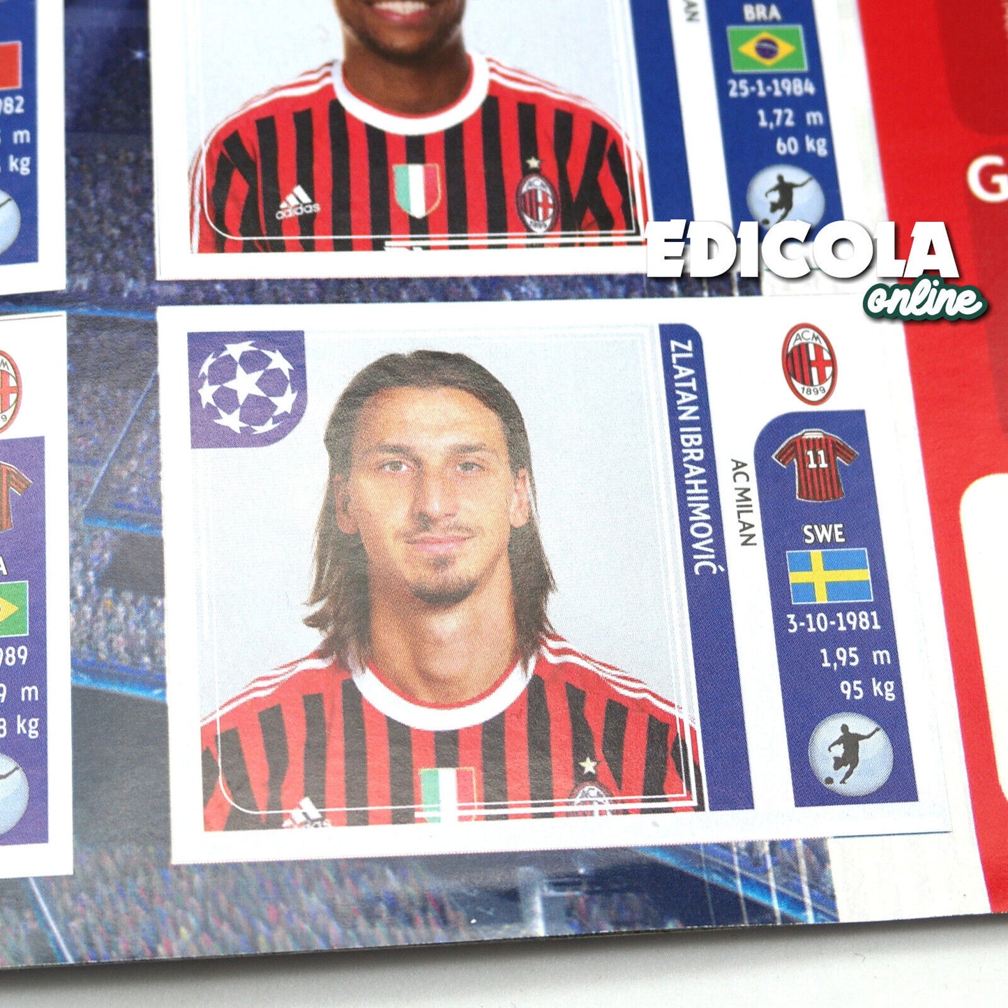 Komplettes Album mit Panini-Fußballspieleraufklebern CHAMPIONS LEAGUE 2011-12 UEFA 2012