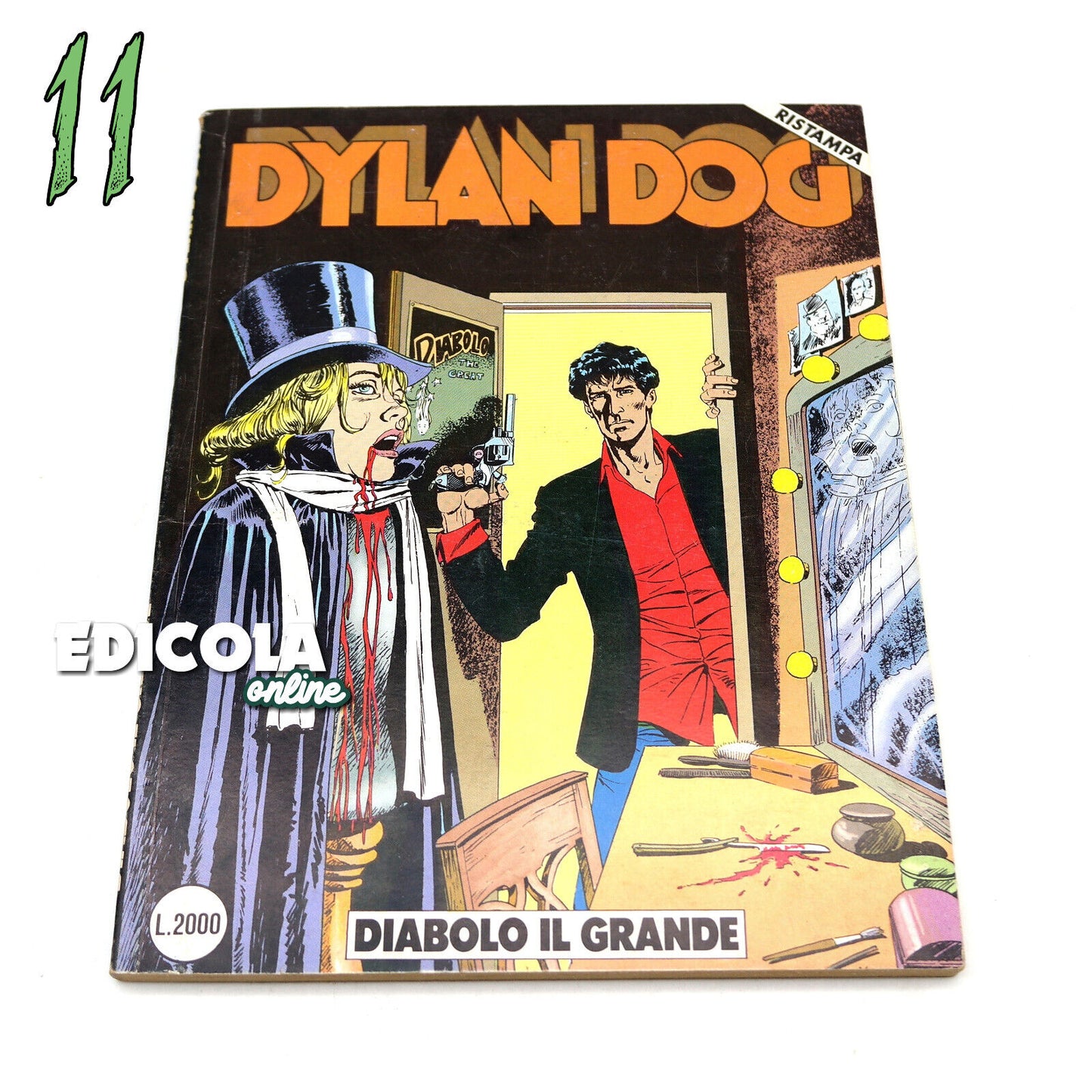 Fumetti di DYLAN DOG lotto Serie 1 prima Ristampa Sequenza non completa Bonelli
