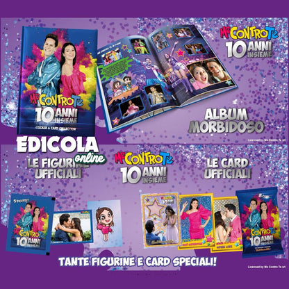 Set Album Me Against You 10 ANS ENSEMBLE 2024 HIM et SOFI Packs de cartes autocollantes