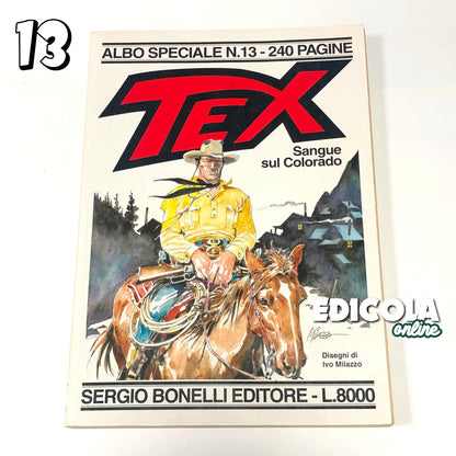 Fumetti ALBO SPECIALE Gigante TEX WILLER lotto Raro Texone Usati prima edizione