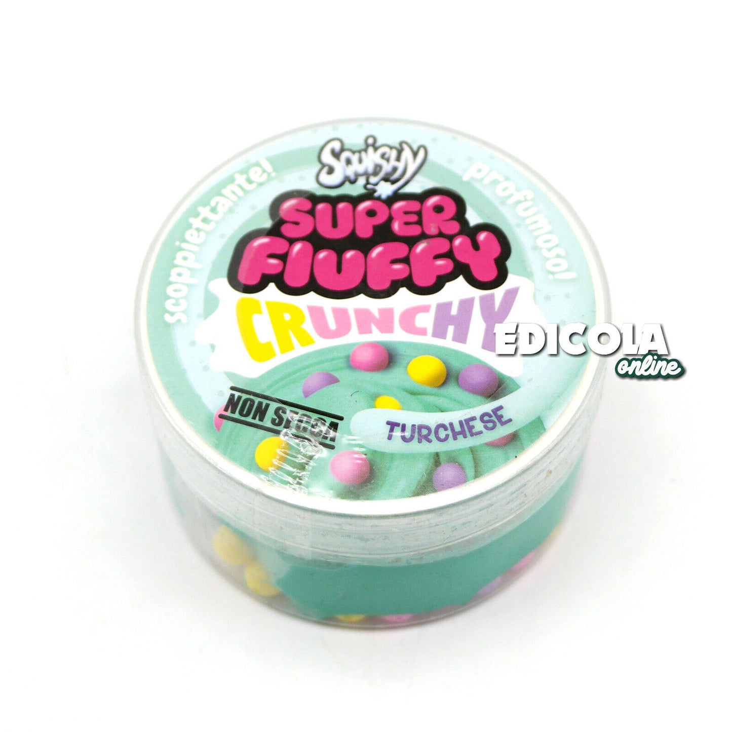 Pot de Slime Antistress SQUISHY SUPER FLUFFY CRUNCHY Parfumé Hobby