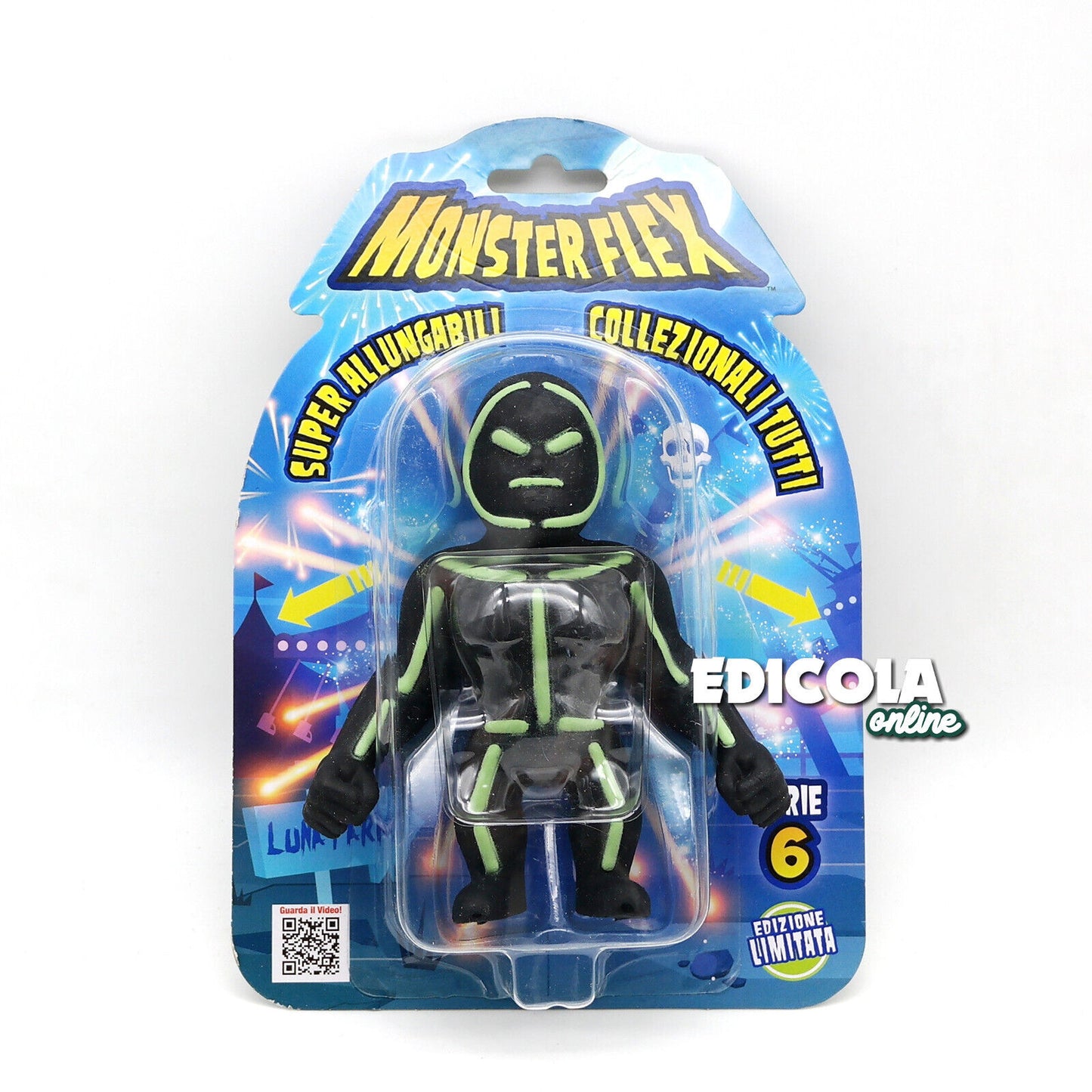 Personaggi MONSTER FLEX Serie 6 Monsterflex gli Allungamostri Mostri Allungabili (Blister)