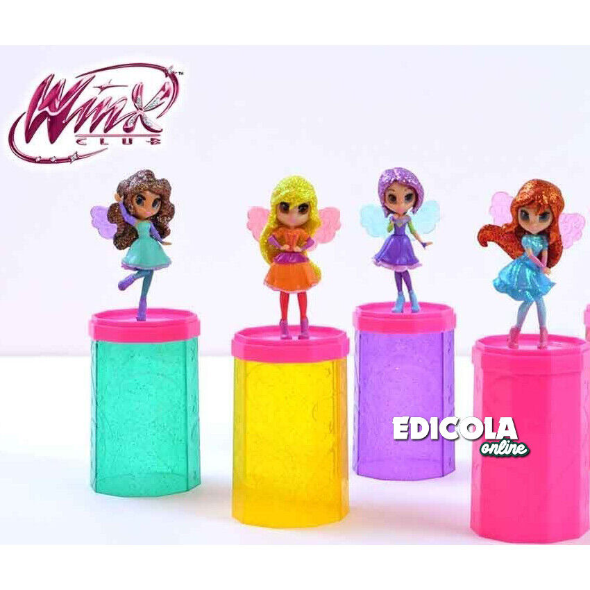 Winx Club Sammlerstück MAGIC Glitzer Actionfigur Bloom Flora Aisha Puppe