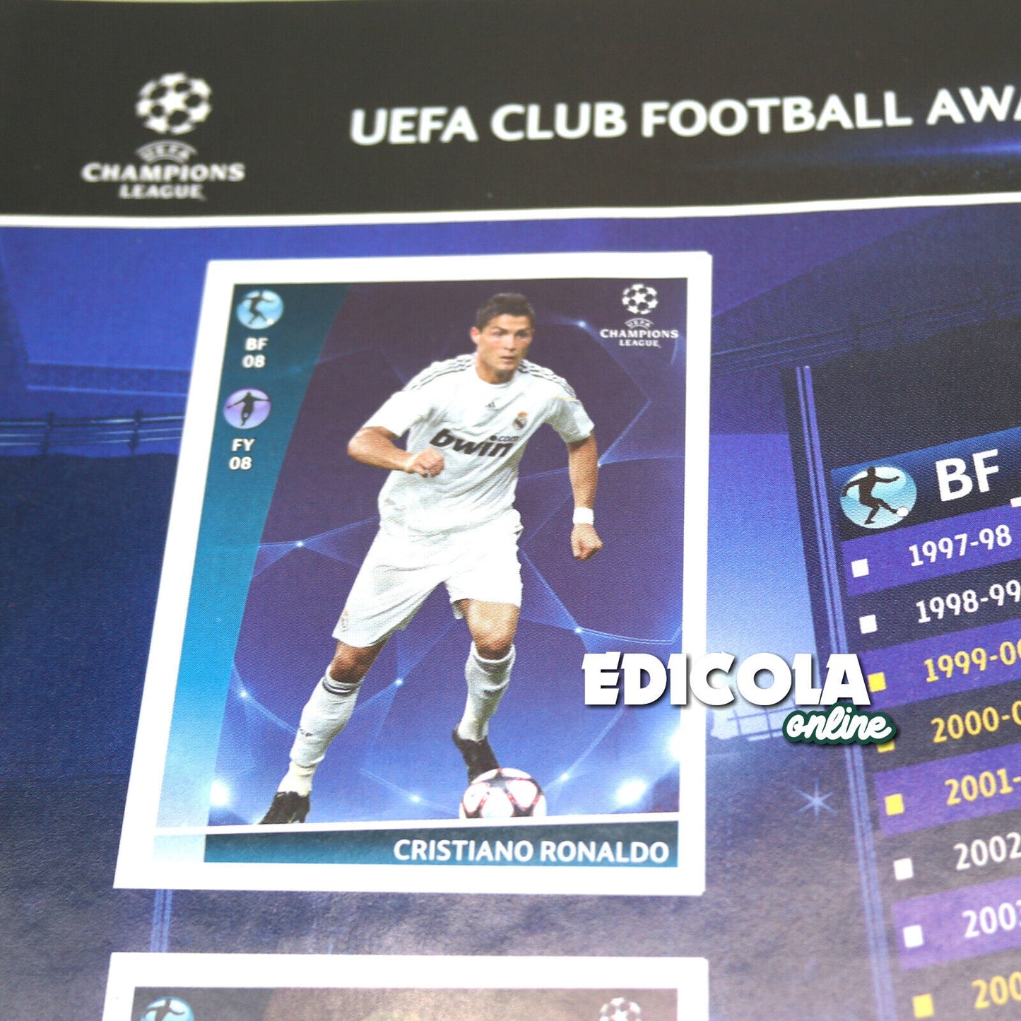 Album Completo di Figurine Calciatori Panini CHAMPIONS LEAGUE 2009-10 Uefa 2010