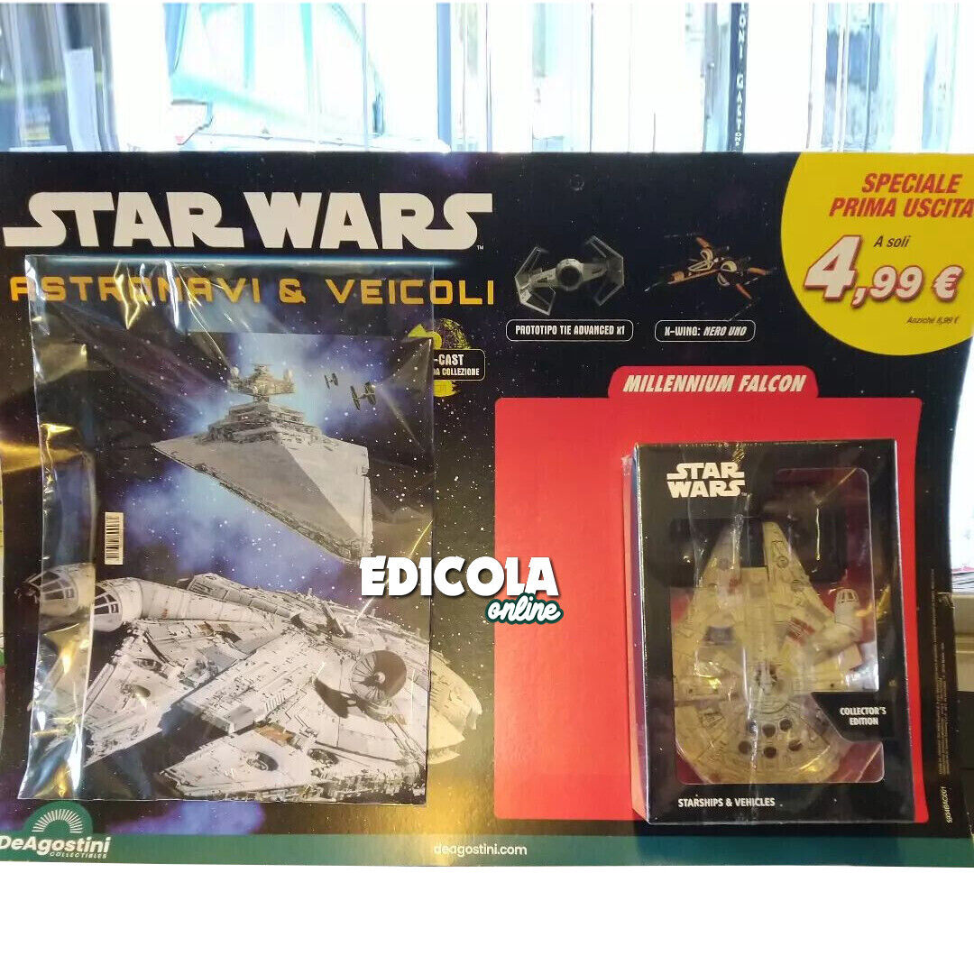 Astronave STAR WARS Millennium 3D Falcon Vintage Collection De Agostini Retro
