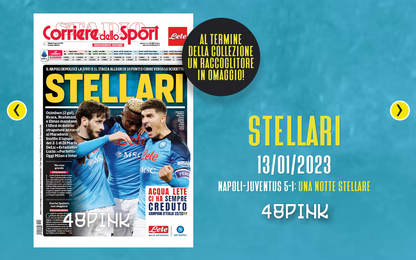 10x Poster + Binder 3 Scudetto Napoli Champion Corriere dello Sport Football