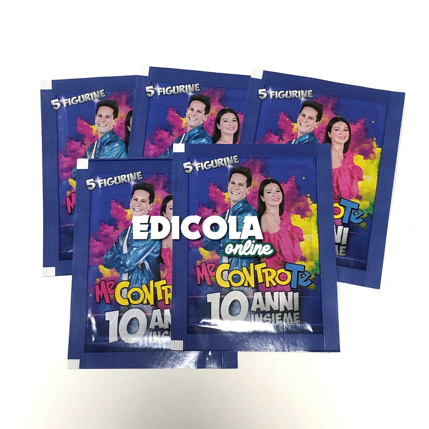 Set Album Me Against You 10 ANS ENSEMBLE 2024 HIM et SOFI Packs de cartes autocollantes