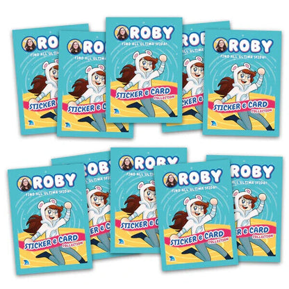 Set Album e/o Bustine Figurine STICKER e CARD di ROBY Collection Youtuber 2024