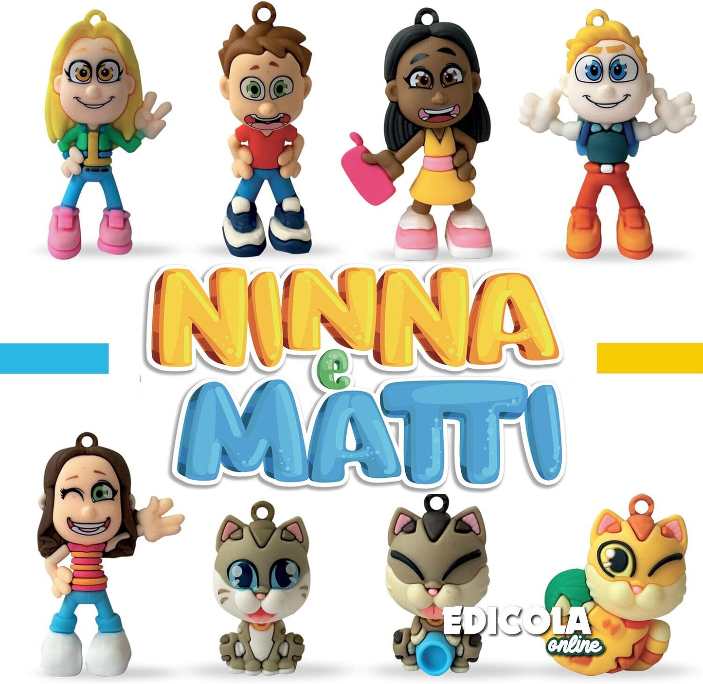 Scegli il tuo Personaggi Pupazzetti NINNA e MATTI 3D Action Figure Youtube Gamer