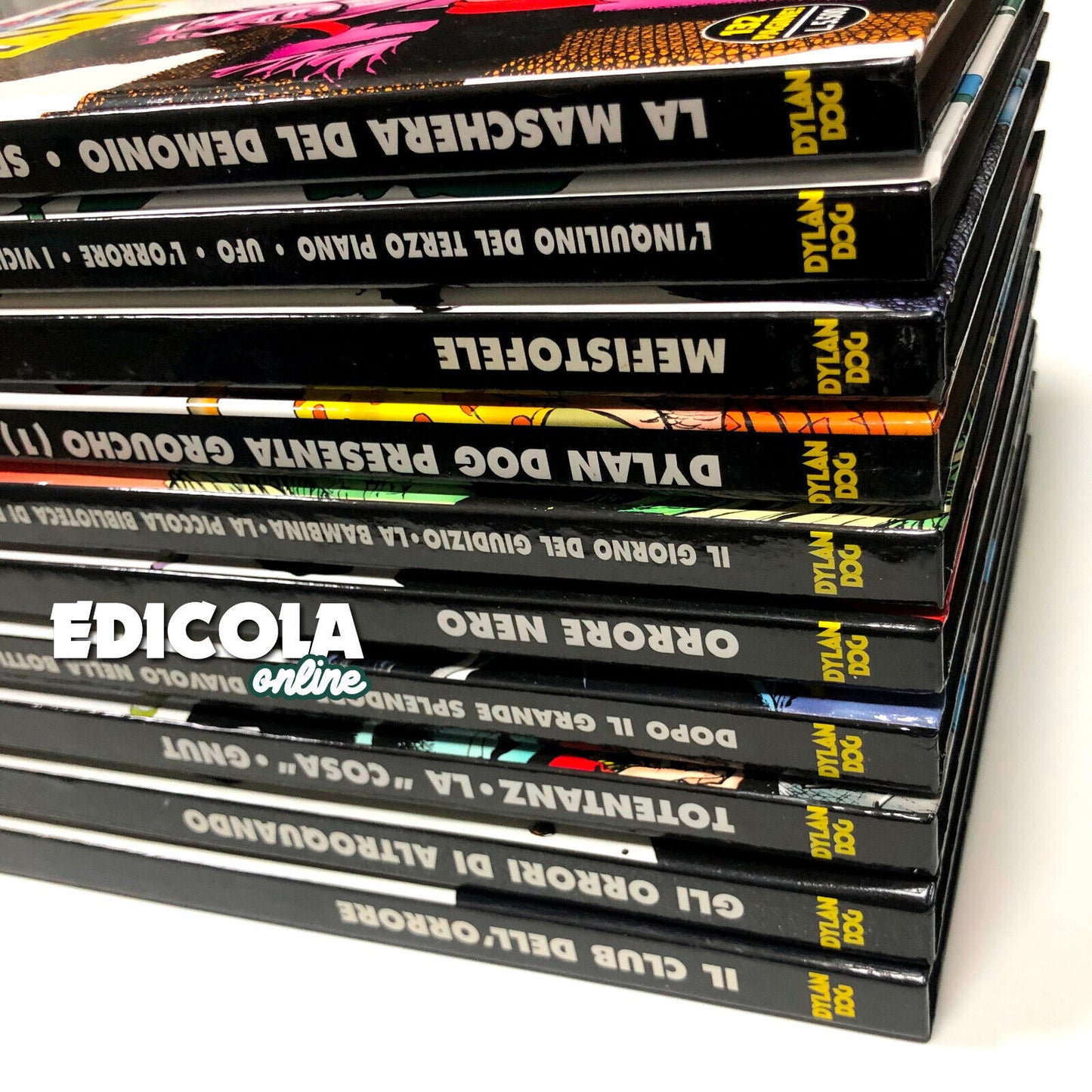 Lot de DYLAN DOG SUPER BOOK Hors Série Hardback Comics Séquence complète