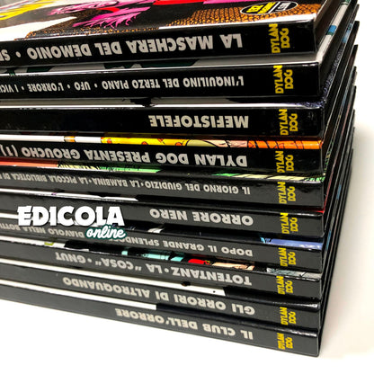 Lot de DYLAN DOG SUPER BOOK Hors Série Hardback Comics Séquence complète