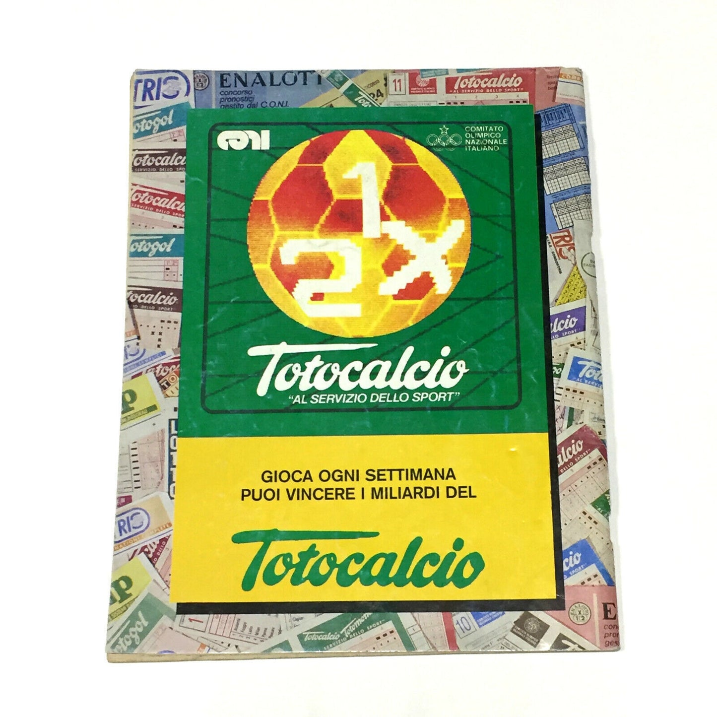 Totoguida Annuario Calcio Vintage Totocalcio Totip Enalotto Tris Scommesse lotto