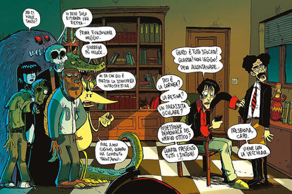Fumetto di DYLAN DOG 361 VARIANT da Collezione Disegno Zerocalcare Originale Raro