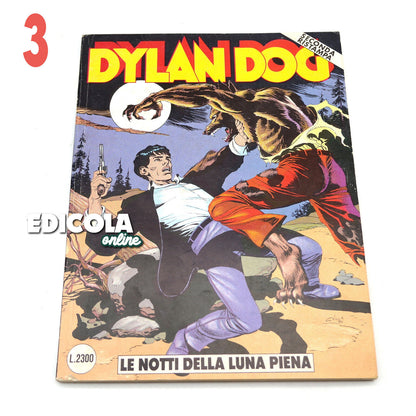 Lot de bandes dessinées DYLAN DOG Deuxième série de réimpression Séquence incomplète Bonelli