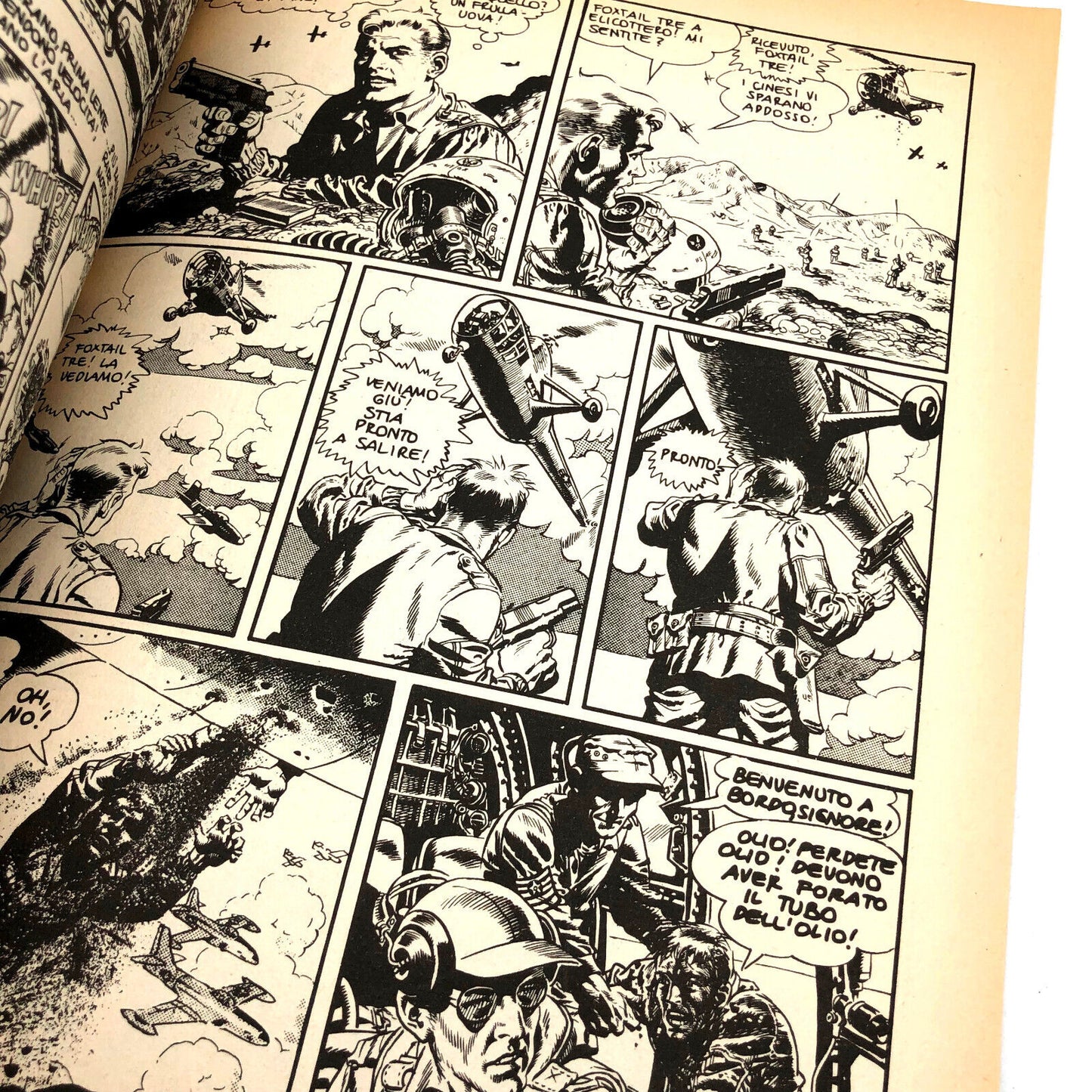 Fumetto I CLASSICI AMERICANI Guerra FRONTLINE COMBAT in Italiano Raro anni 50