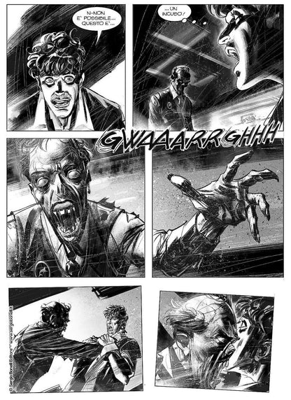 Bande dessinée de DYLAN DOG Spécial Lucca Comics 2023 numéro n. 446 Variante originale