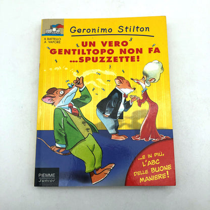 Kinder-Comicbuch von GERONIMO STILTON, illustriert für Kinder, gebrauchter Vintage-Stil