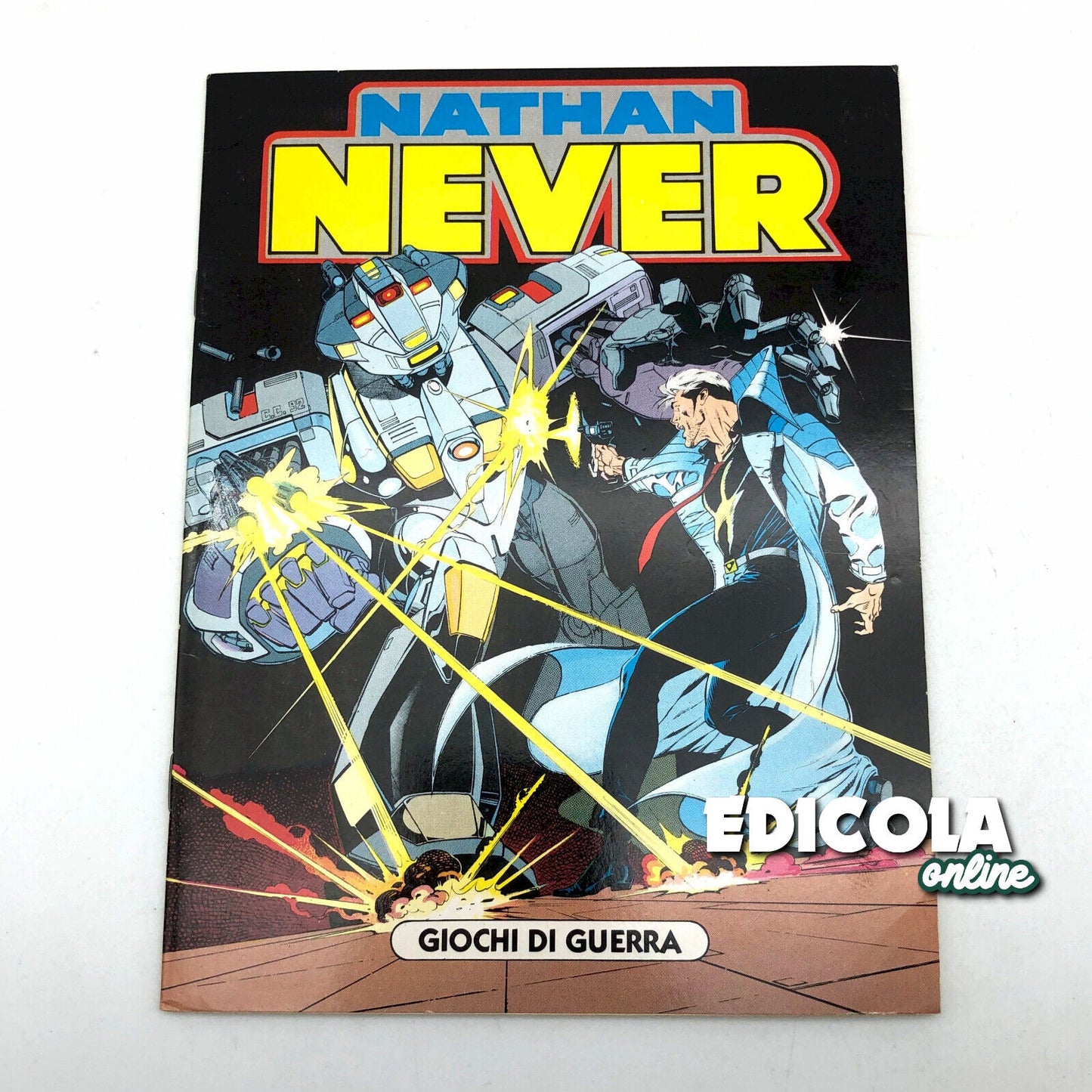 Fumetti di NATHAN NEVER Albetto Giochi di Guerra Speciale Completa Raro Bonelli