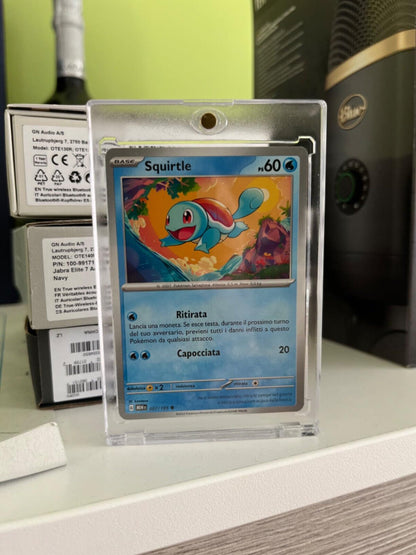 Custodia Trasparente Magnetica Protettiva UV per Carte da Collezione Card Cornice 35PT