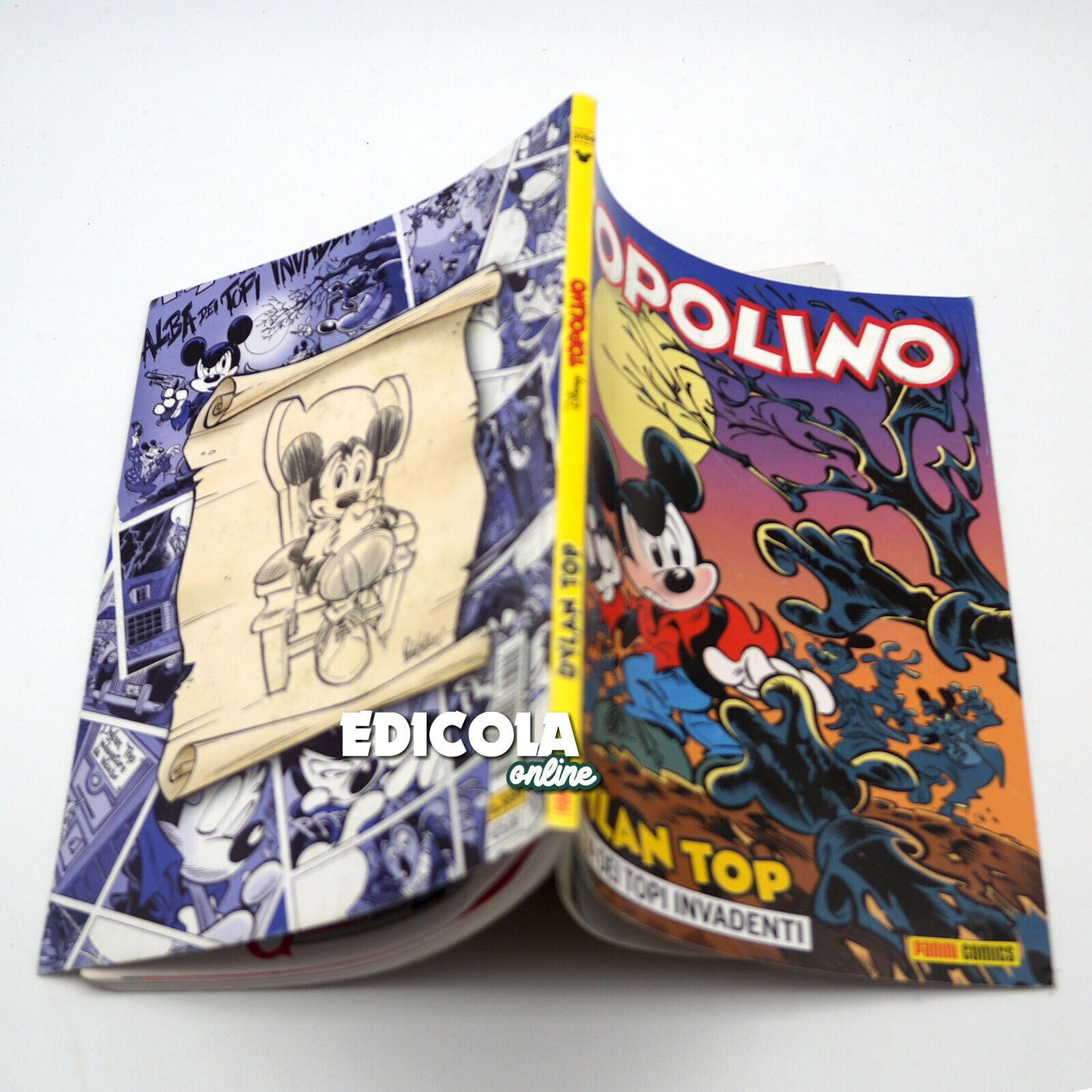 2 Fumetti TOPOLINO n. 3094 Variant Cover Dylan Top Dog + 3127 Speciale Halloween
