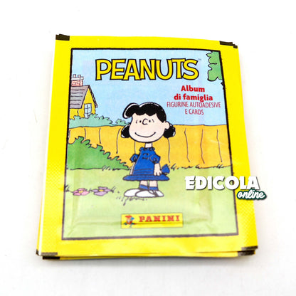 Set Album e/o Bustine di Figurine Sticker PEANUTS Snoopy Linus Charlie Brown