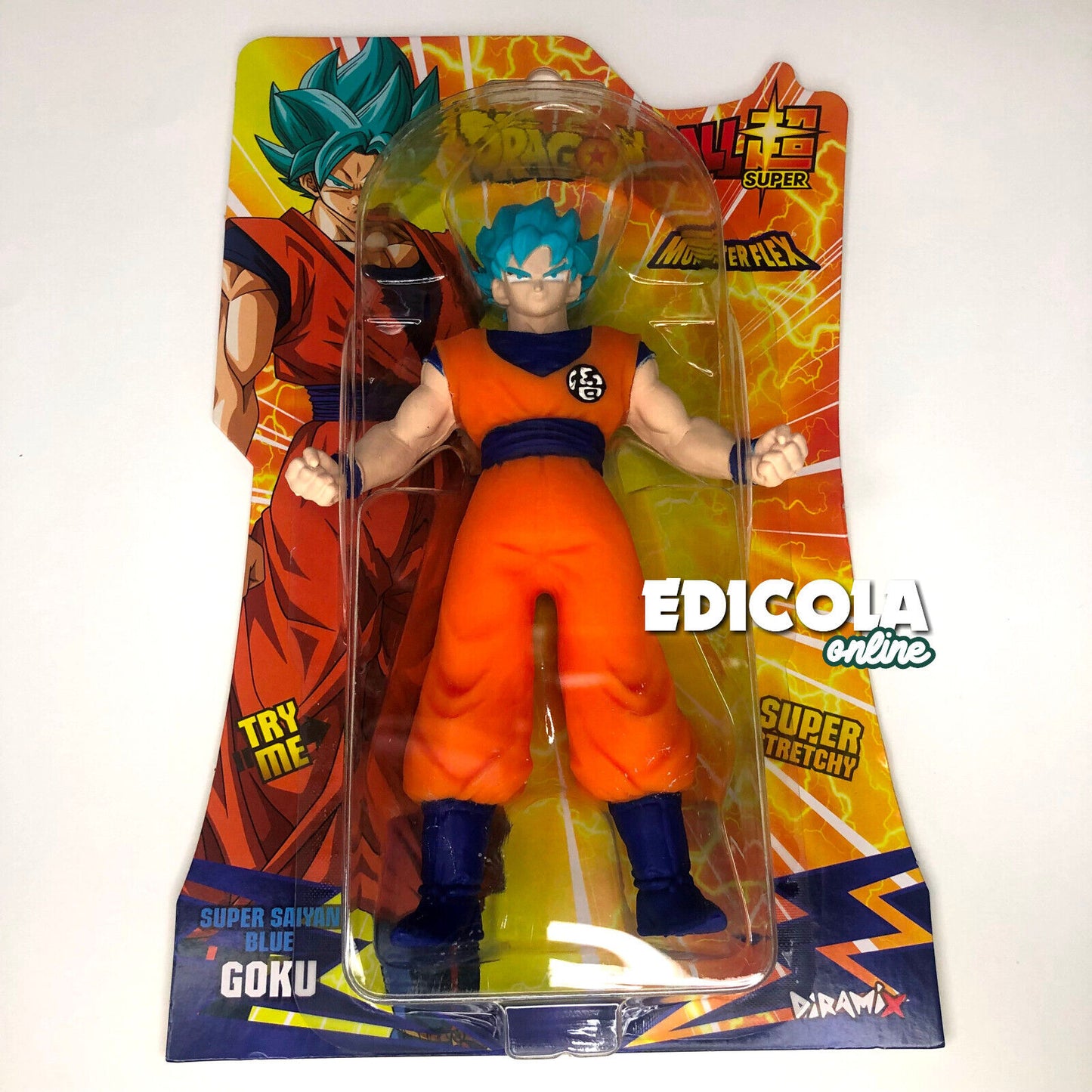 DRAGONBALL Super ausziehbare 3D-Actionfigur Monsterflex Goku Manga-Charaktere
