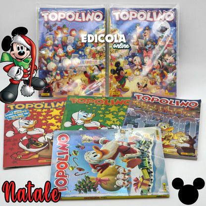 Lot de bandes dessinées Mickey Mouse, collection spéciale, livret dédié à Noël (variante)
