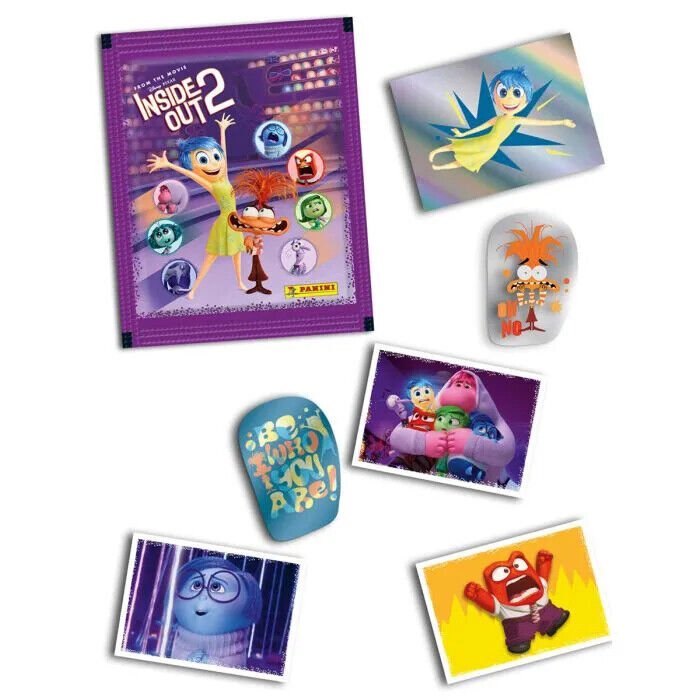 INSIDE OUT 2 Disney Film 2024 Panini-Album und/oder Packungen mit Sticker-Aufklebern