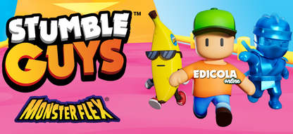 Personaggi STUMBLE GUYS Serie 1 2 Action Figure 3D Super Allungabili Monsterflex