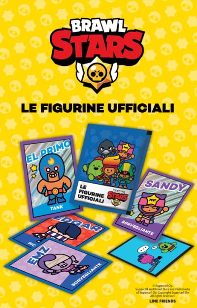 Set Album e/o bustine sigillate di Figurine BRAWL STARS Sticker