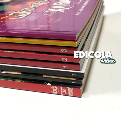 Komplette Saga 8x DYLAN DOG und BATMAN Comics Nummer 0 1 2 3 + Variante Cover Joker